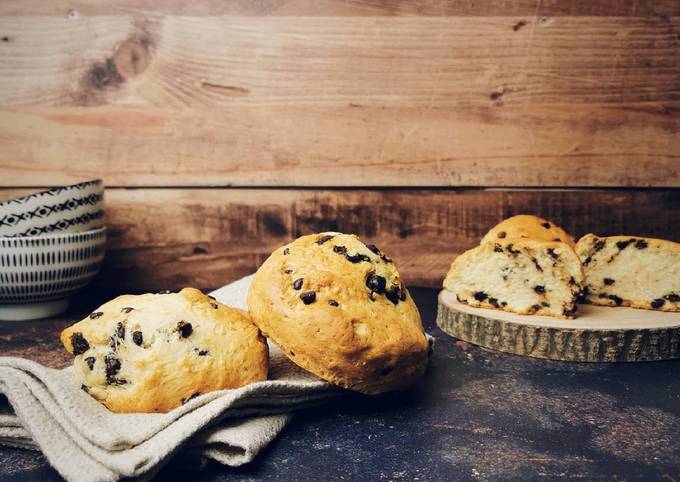 Briochettes aux pépites de chocolat façon doowap