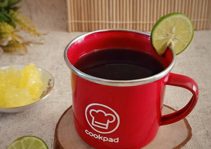 Cara praktis memasak Teh Jahe Jeruk Nipis yang enak