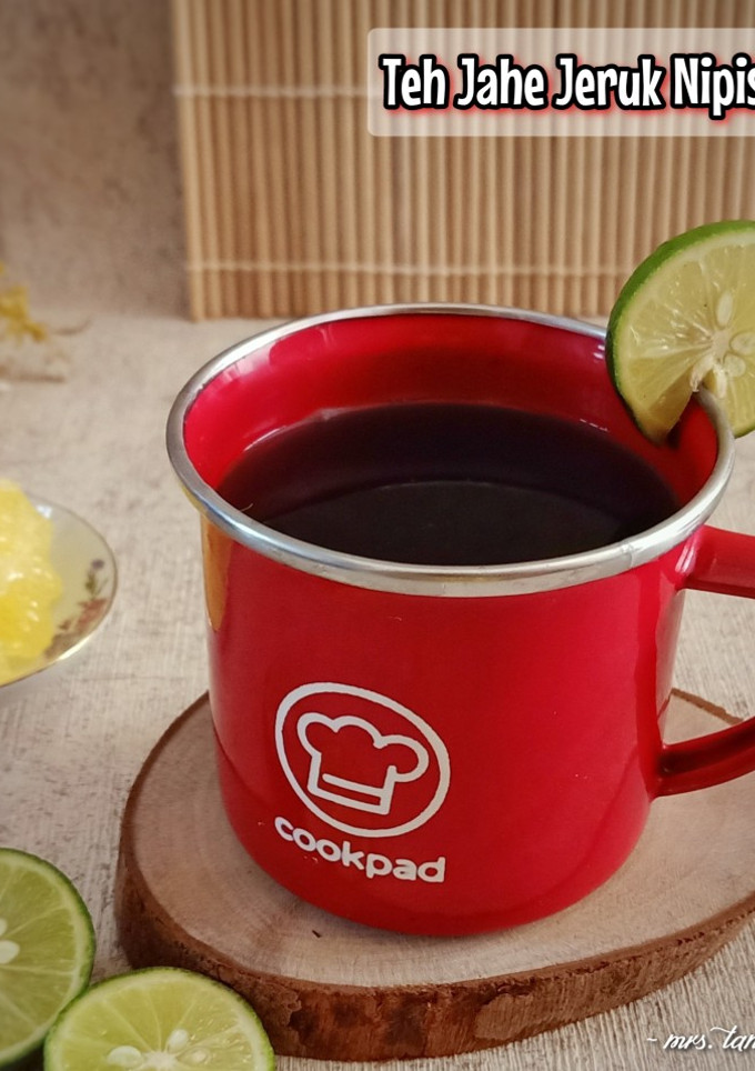 Foto resep Teh Jahe Jeruk Nipis