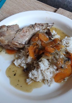 Une photo de Lapin aux carottes