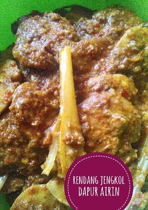 Foto resep Rendang jengkol