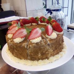A picture of Chocolate cake.