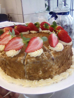 A picture of Chocolate cake.
