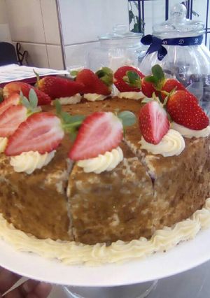 A picture of Chocolate cake.