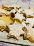Stelle di pasta frolla