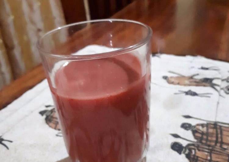 Recipe of Any-night-of-the-week Water melon juice