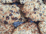 Galletas sin azúcar añadida: avena, manzana y chocolate