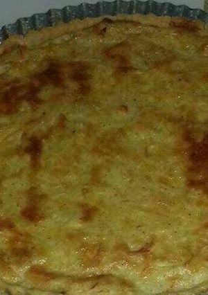 صورة لوصفة عجينة كيش بالدجاج