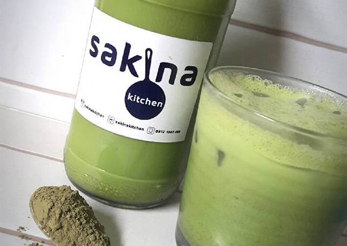 Resep Matcha Milk Tea Anti Gagal