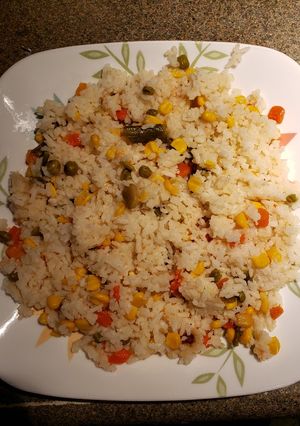 Una foto de Arroz Blanco