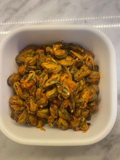 Foto resep Oseng Kerang Pedas Manis
