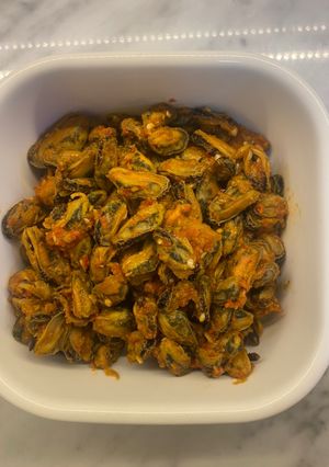Foto resep Oseng Kerang Pedas Manis