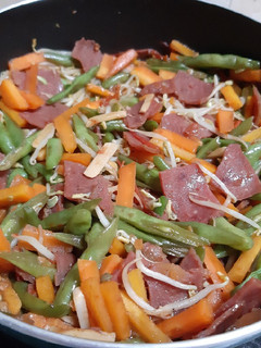 Foto resep Tumis Sayur & Smoked Beef