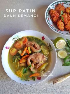 Foto resep Sup Ikan Patin Daun Kemangi