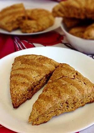 A picture of Pumpkin Scones.