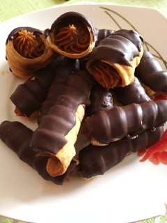 Una foto de Cañoncitos de dulce de leche