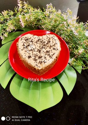 A picture of Dalgona Coffee Cake.