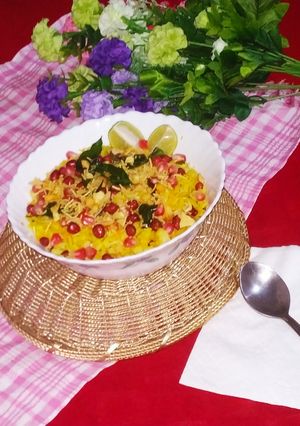 A picture of Steamed Poha.