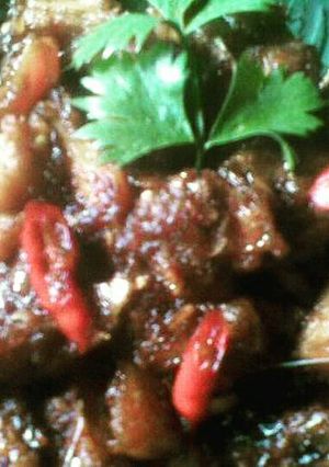 Foto resep Ikan asin kakap pedas manis