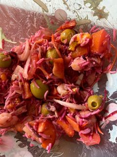 Una foto de Ensalada alegre