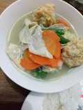 Sup Bakso Kembang Tahu ala MPASI (non halal)