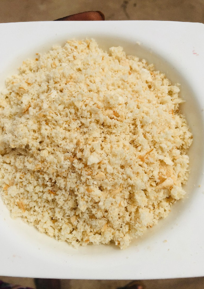 A picture of Fresh Bread crumbs (simplest way).