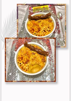 Une photo de Crème brûlée carambar
