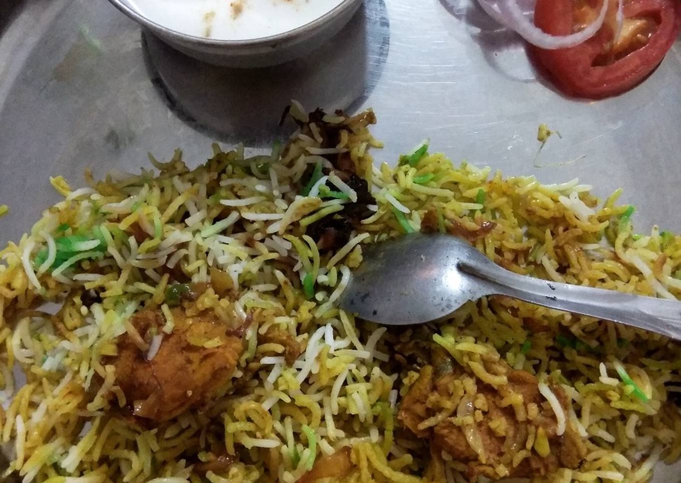 Chicken dum biryani