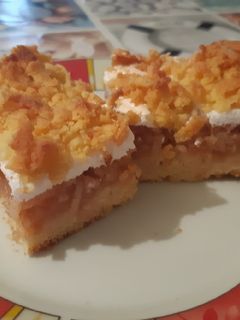 Reszelt almás krémes recept fotója