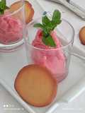 Gelato veloce di fragole