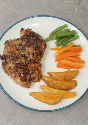 Foto resep Ayam panggang teflon