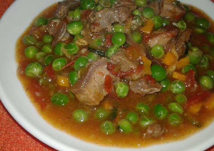 Peas/beef stew #vegetable contest