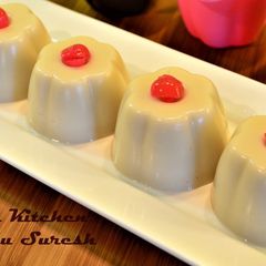 A picture of Coconut Milk Agar-Agar Jelly.