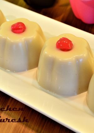 A picture of Coconut Milk Agar-Agar Jelly.
