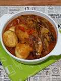Telur sarden pedas manis