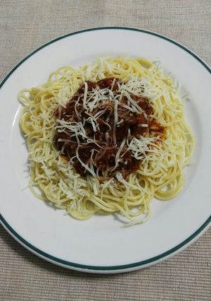 Foto principal de Espaguetis con carne y verduras