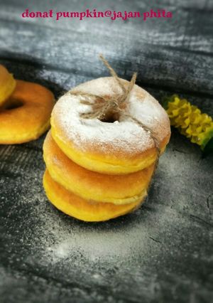 Foto resep Donat Pumpkin(donat labu)