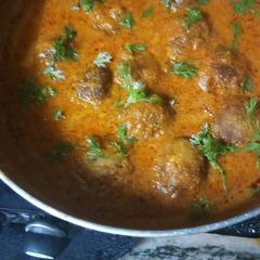 A picture of Malai kofta.
