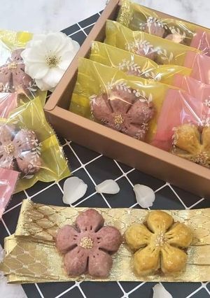咖哩相芋桃花酥❤ 的食譜成品照片