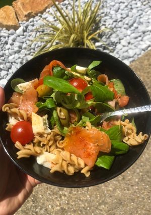 Une photo de Salade composée express🦋