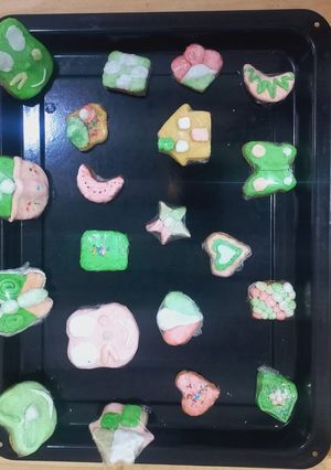 Foto resep Kue Kering (Cookies) Icing Vegan