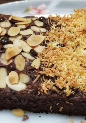 Foto resep Fudgy Brownies #BeraniBaking