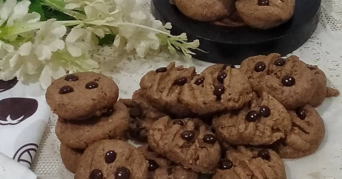 Resep Double Choco Chips Cookies Gluten Free Oleh Farida Sulthan 🇮🇩 (IG ...