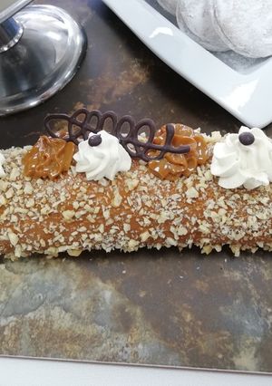 Una foto de Brazo de reina manjar