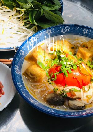 Hình của món Bún Thái Chay.