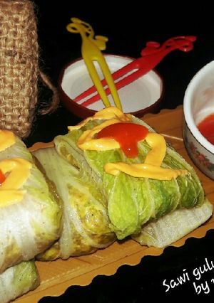 Foto resep Sawi gulung isi daging #stayenjoywithhealthy