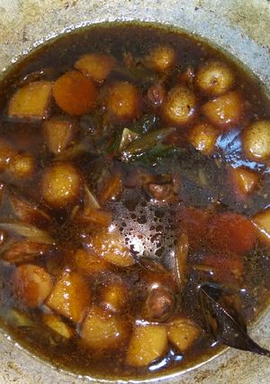 Foto resep Semur Kentang Hati Ampela