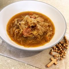 Babcia’s Polish Bigos A picture of Babcia’s Polish Bigos.