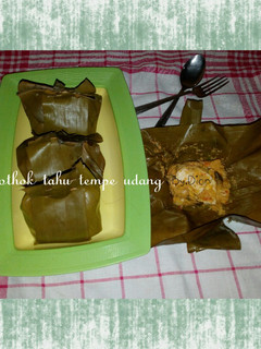 Foto resep Botok tahu tempe&udang