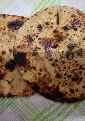 A picture of Makka ki roti...